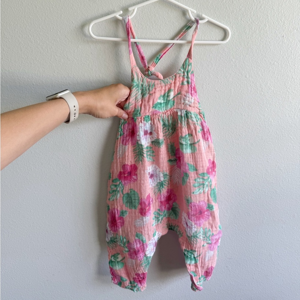 Angel Dear floral romper